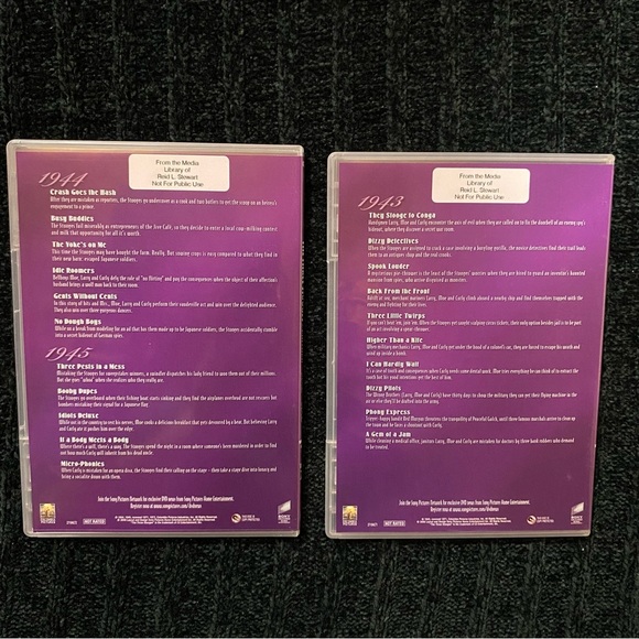 DVD: The Three Stooges Collection - Vol. 4: 1943-1945 (2008, 2-Disc Set) - Picture 6 of 8